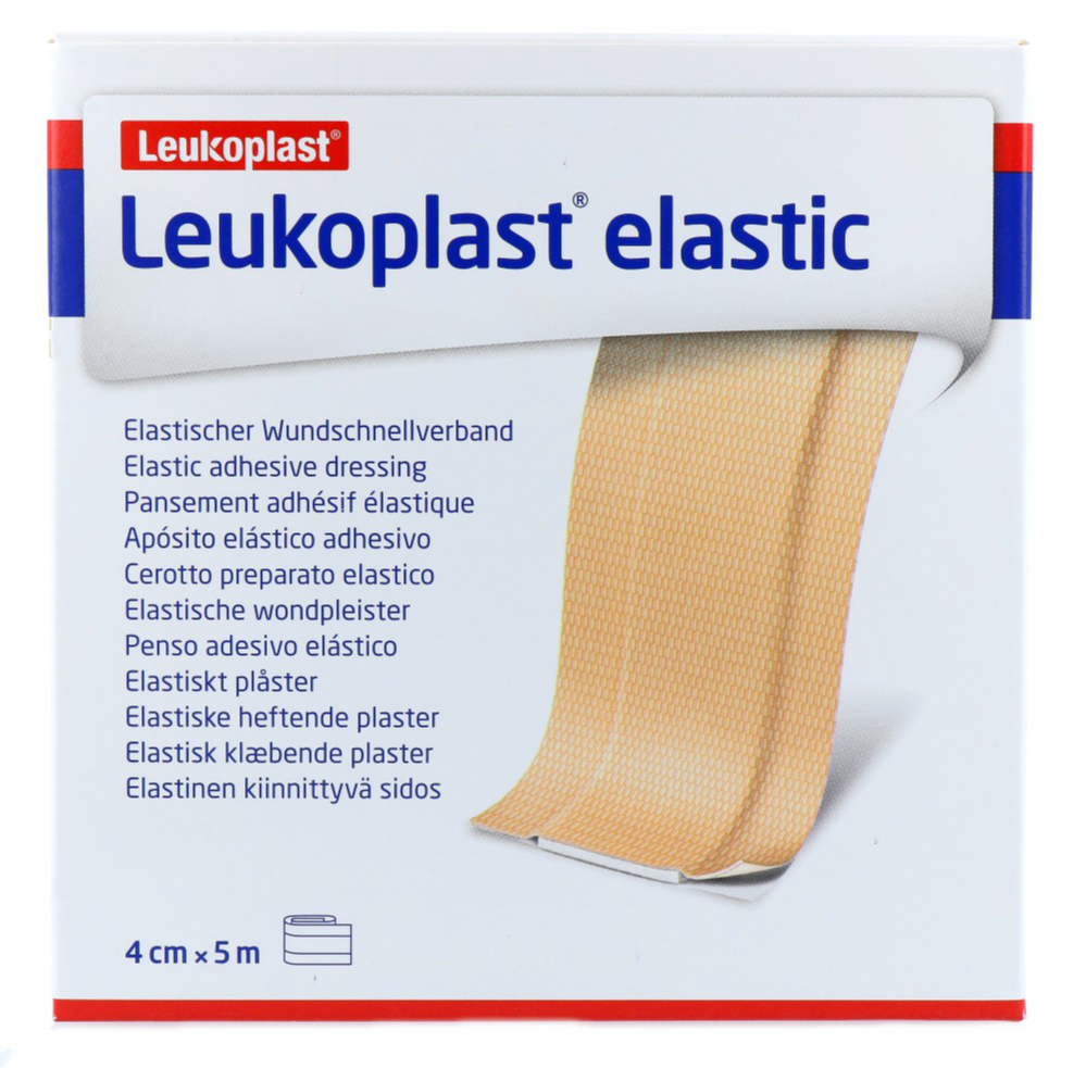 Leukoplast Elastic Wondpleister 4cm x 5m