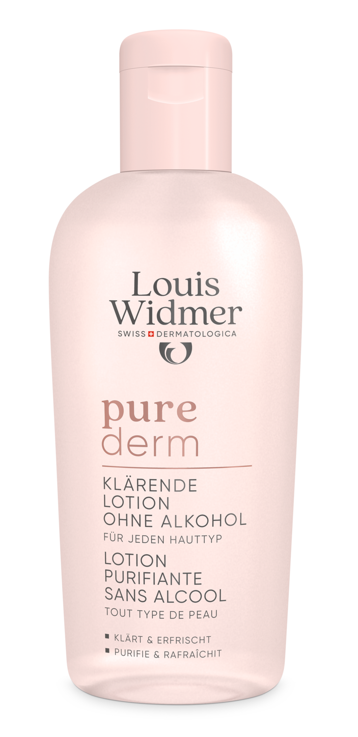 Louis Widmer Purederm Zuiverende Tonic Zonder Alcohol Licht Geparfumeerd