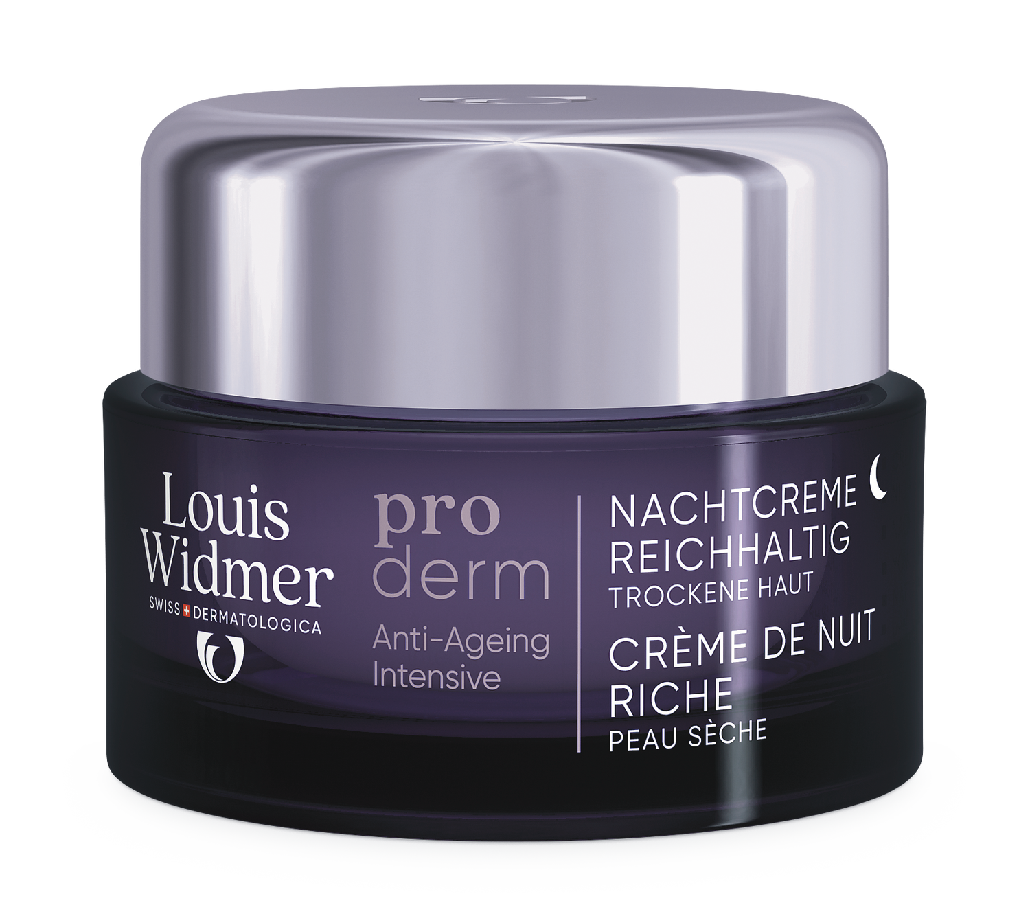 Louis Widmer Proderm Nachtcrème Rijke Textuur Licht Geparfumeerd