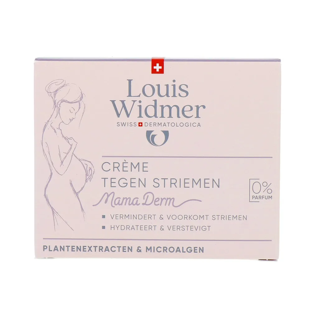 Louis Widmer MamaDerm Crème Tegen Striemen Zonder Parfum
