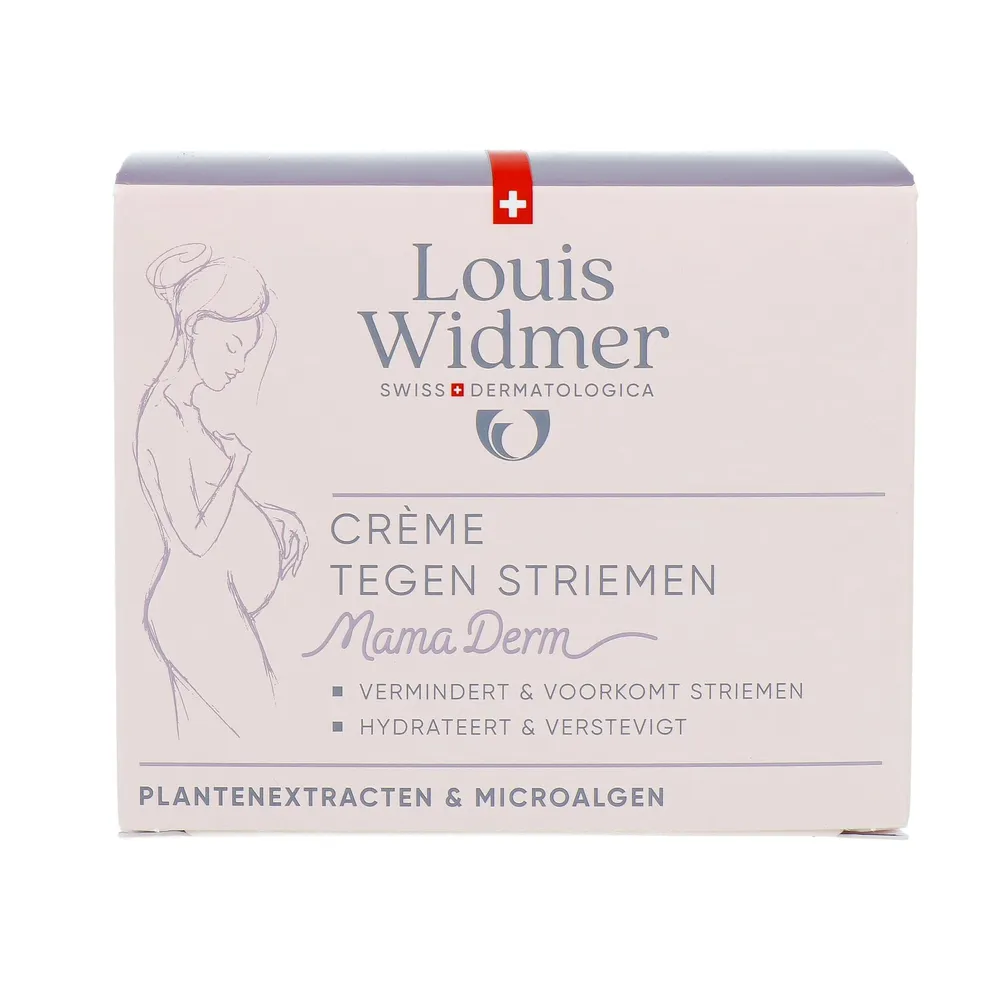Louis Widmer MamaDerm Crème Tegen Striemen Licht Geparfumeerd