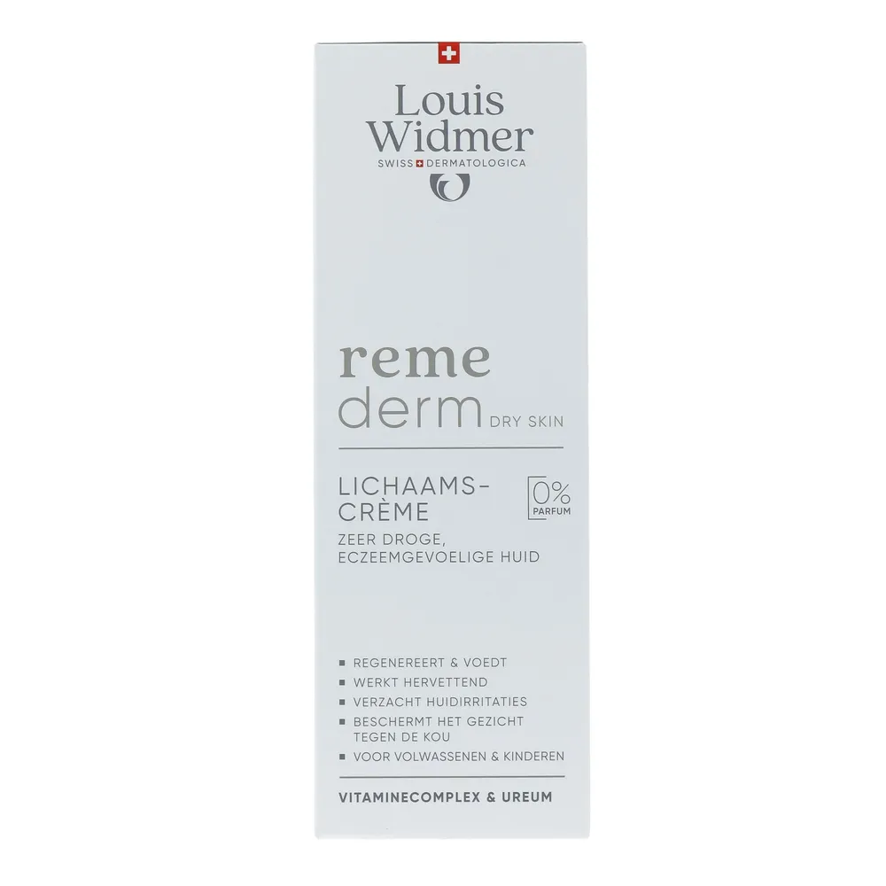 Louis Widmer Remederm Lichaamscrème Zonder Parfum