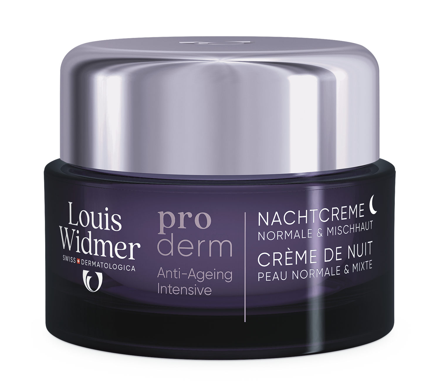 Louis Widmer Proderm Nachtcrème Licht Geparfumeerd