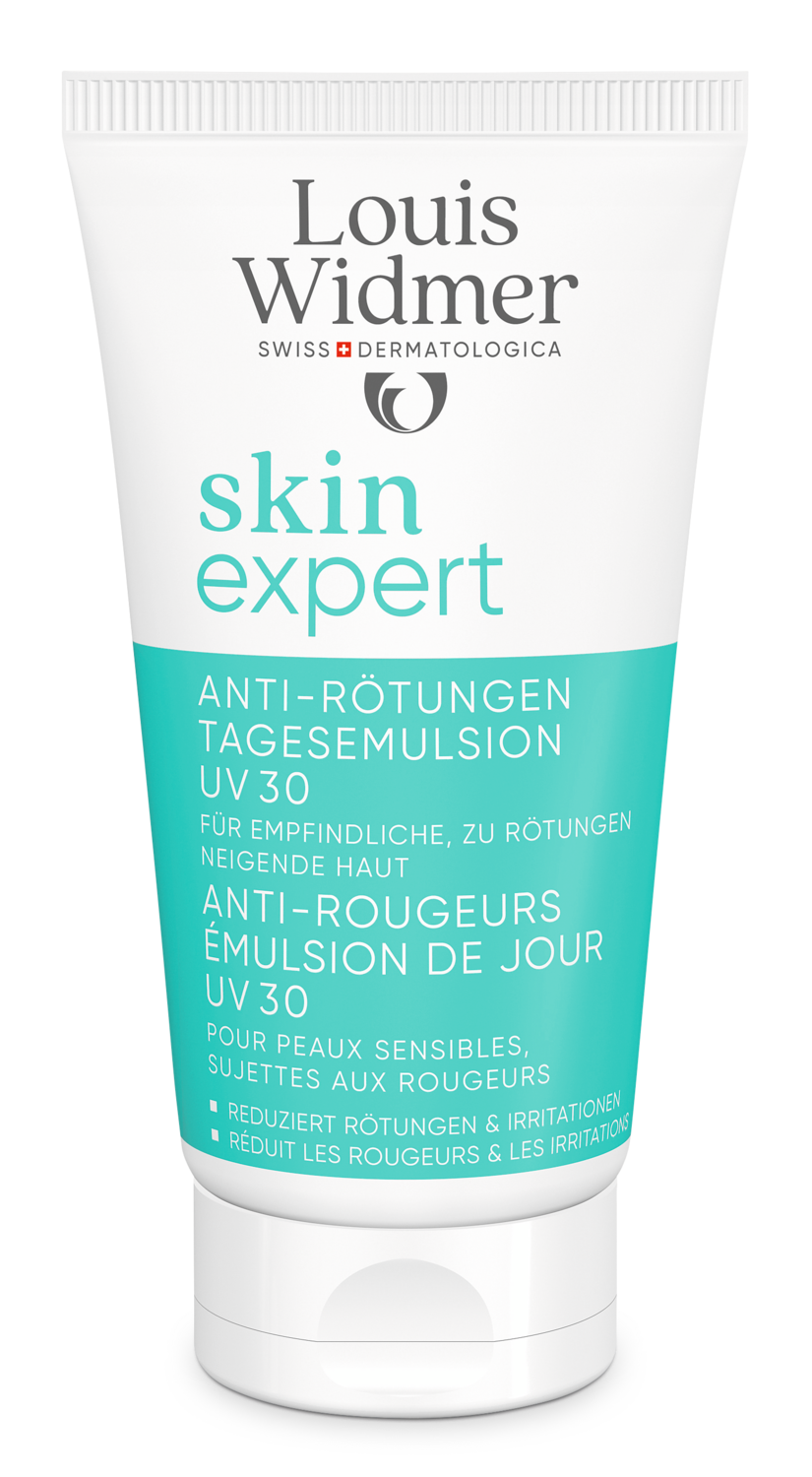 Louis Widmer Skinexpert Anti-Roodheid Dagemulsie UV 30 Zonder Parfum
