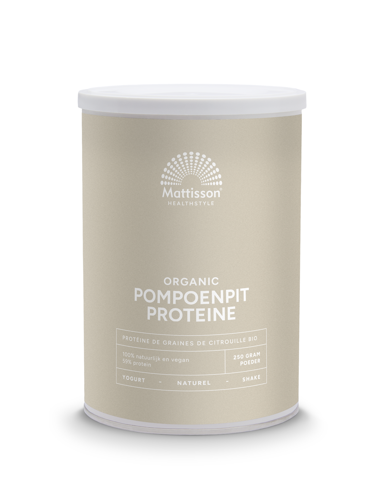 Mattisson HealthStyle Biologische Pompoenpit Proteïne Poeder