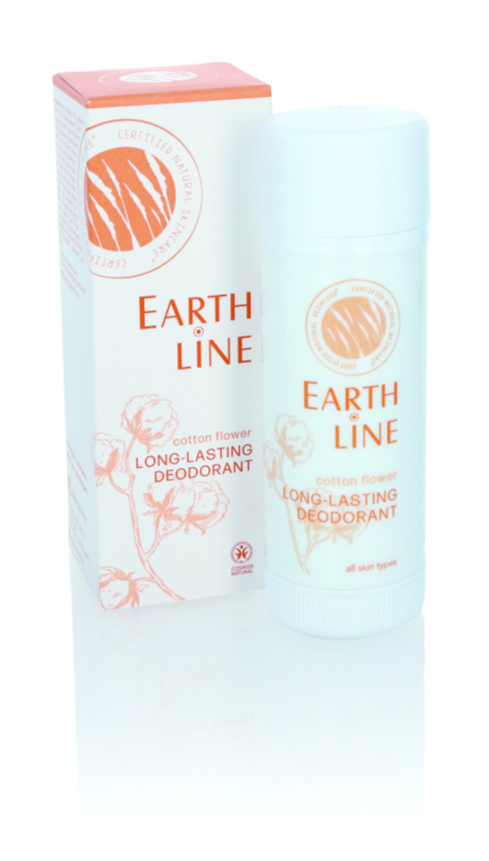 Earth Line Long-Lasting Deodorant Cotton Flower