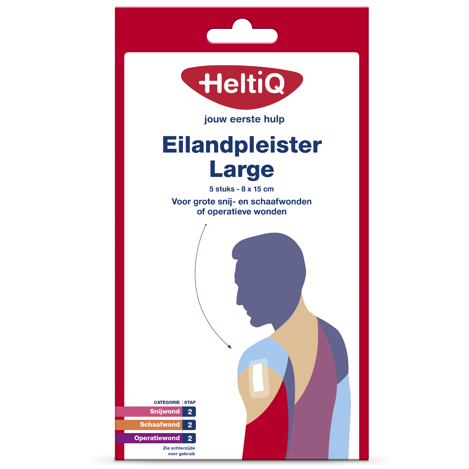 HeltiQ Eilandpleister Large