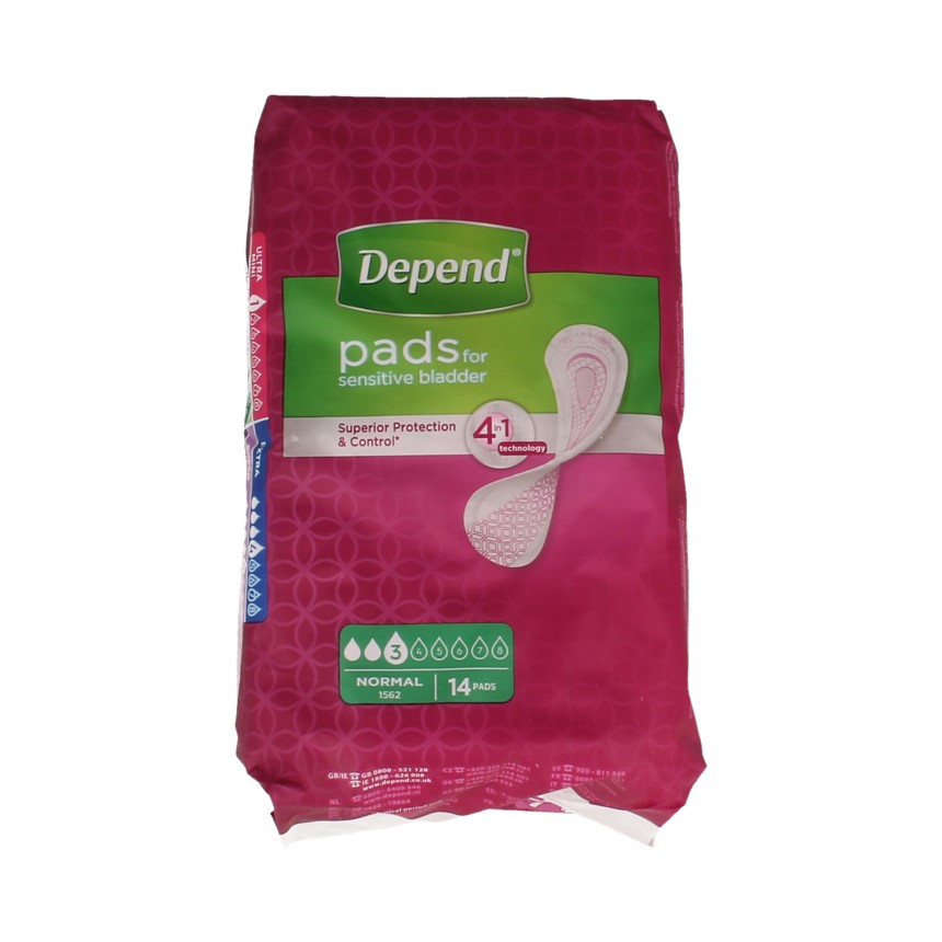 Depend Pads Normaal