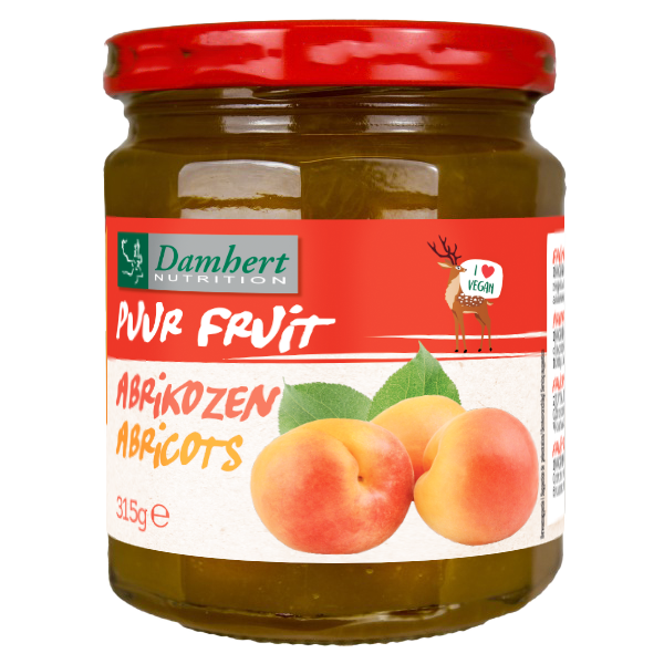 Damhert Puur Fruit Confituur Abrikozen