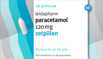Leidapharm Paracetamol Zetpil 120mg