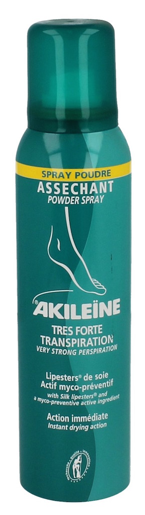 Akileine Poeder Spray Voeten Zeer Sterke Transpiratie