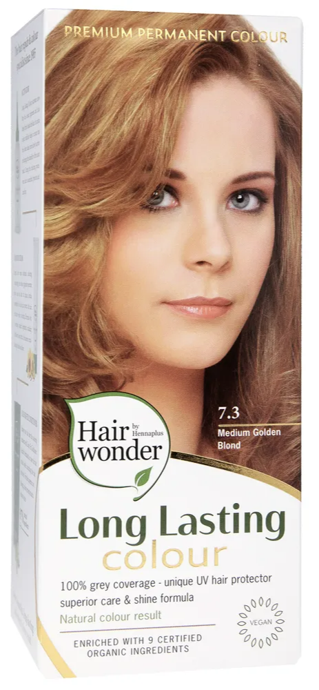 Hairwonder Long Lasting Colour 7.3 Medium Golden Blond
