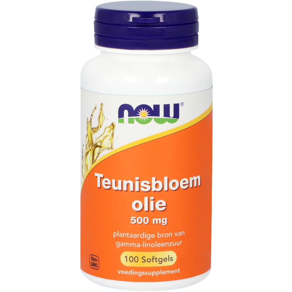 NOW Teunisbloemolie 500mg Softgels