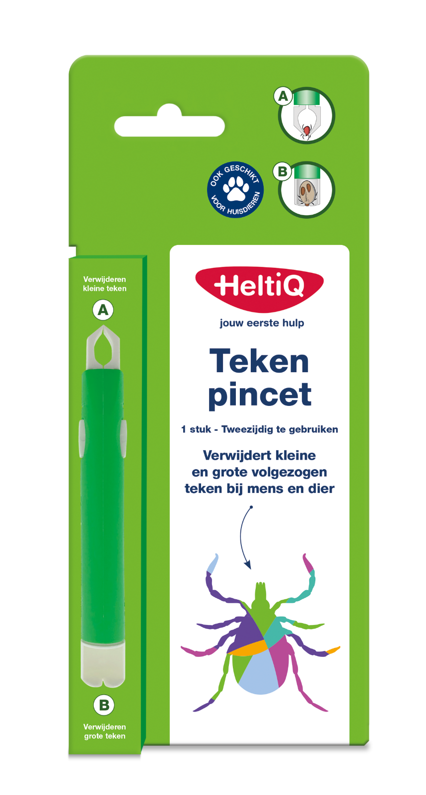 HeltiQ Tekenpincet