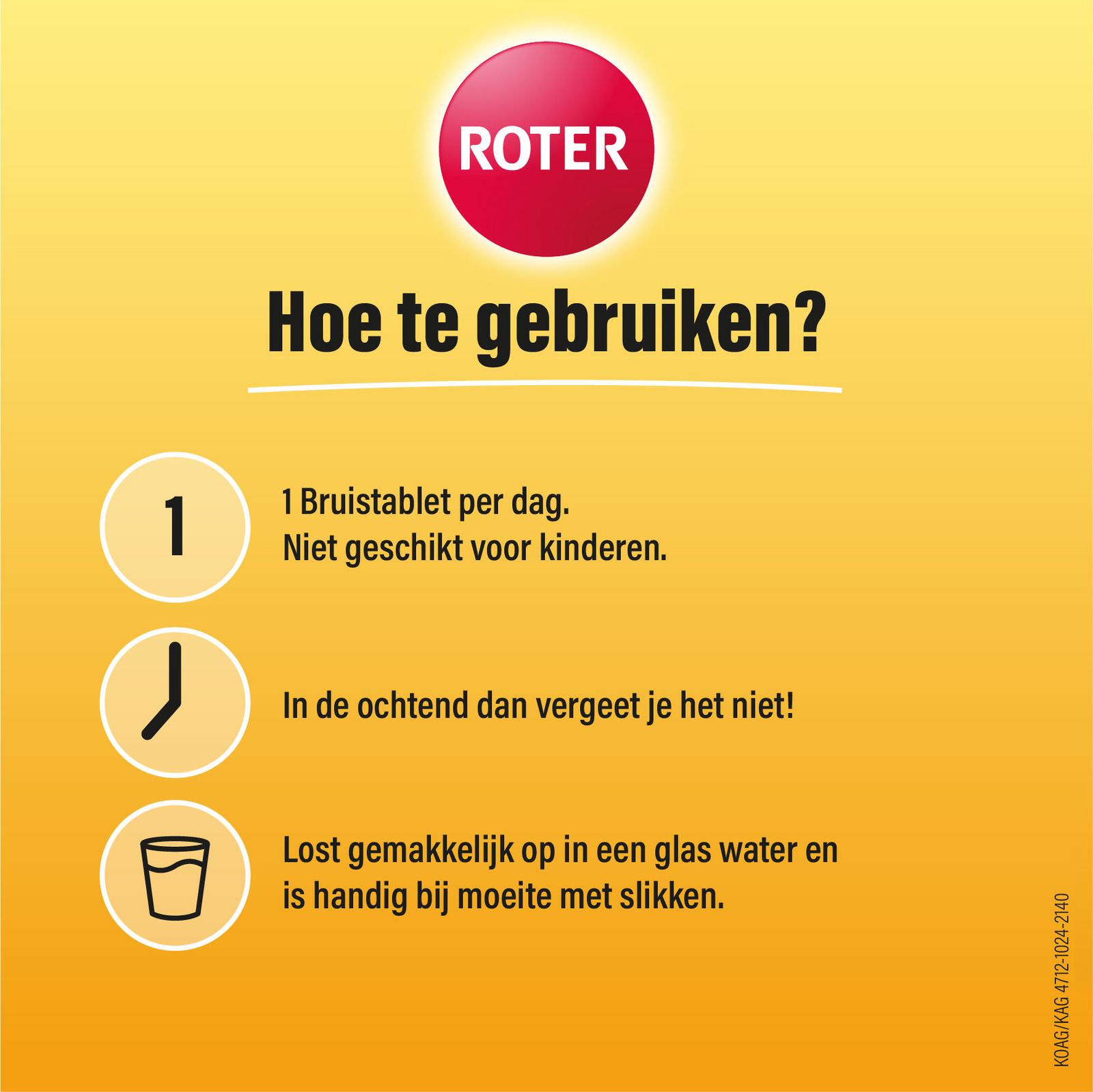 Roter Vitamine C 1000mg Sinaasappel Abrikoos Bruistabletten