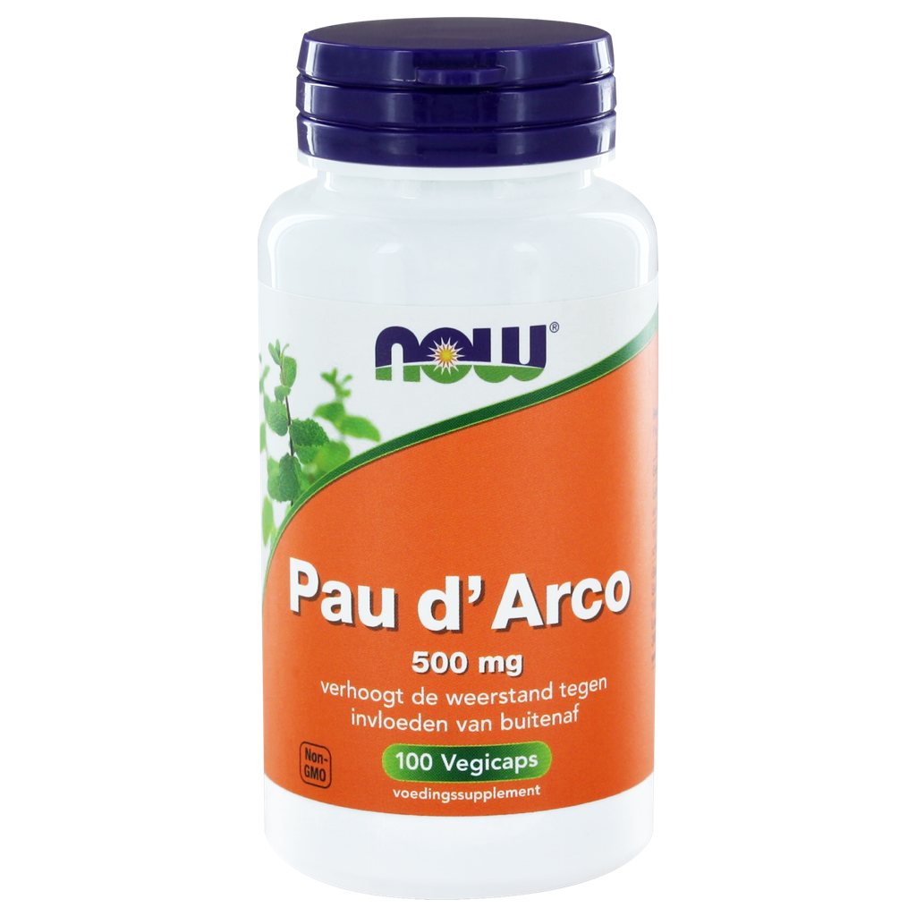 NOW Pau D'Arco 500mg Capsules 100st