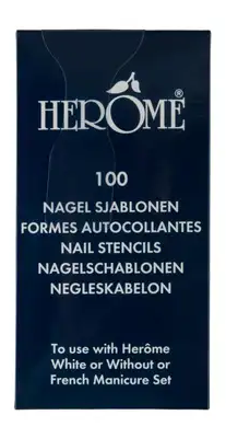 Herome 100 Nagel Sjablonen