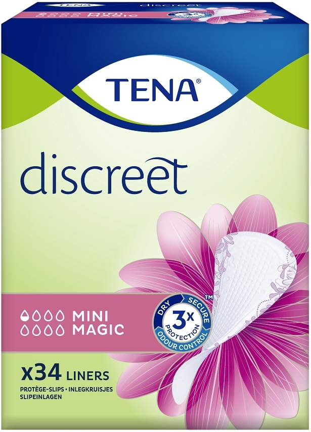 TENA Discreet Mini Magic Inlegkruisjes