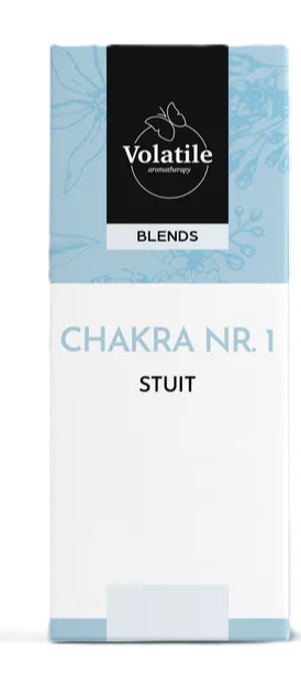Volatile Chakra 1: Stuit-, Basis- Of Wortelchakra Olie 5ml