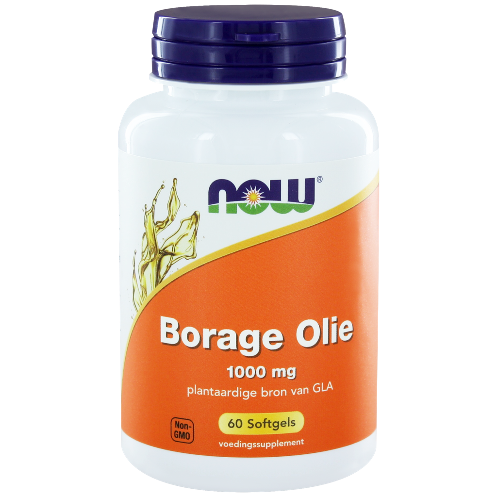 NOW Borage Olie 1000mg Capsules