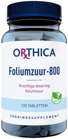 Orthica Foliumzuur 800 Tabletten