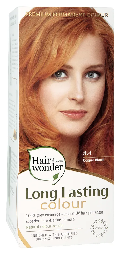 Hairwonder Long Lasting Colour 8.4 Copper Blond