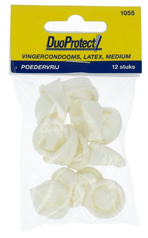 DuoProtect Vingercondooms Medium 12st