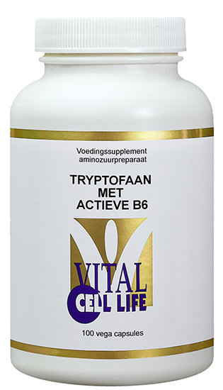 Vital Cell Life Tryptofaan met Actieve B6 Capsules