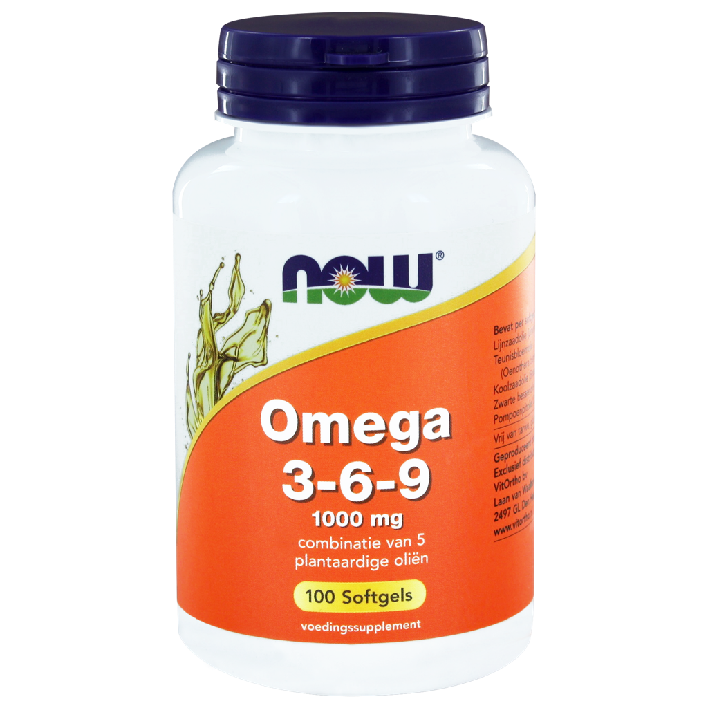 NOW Omega 3-6-9 1000mg Tabletten