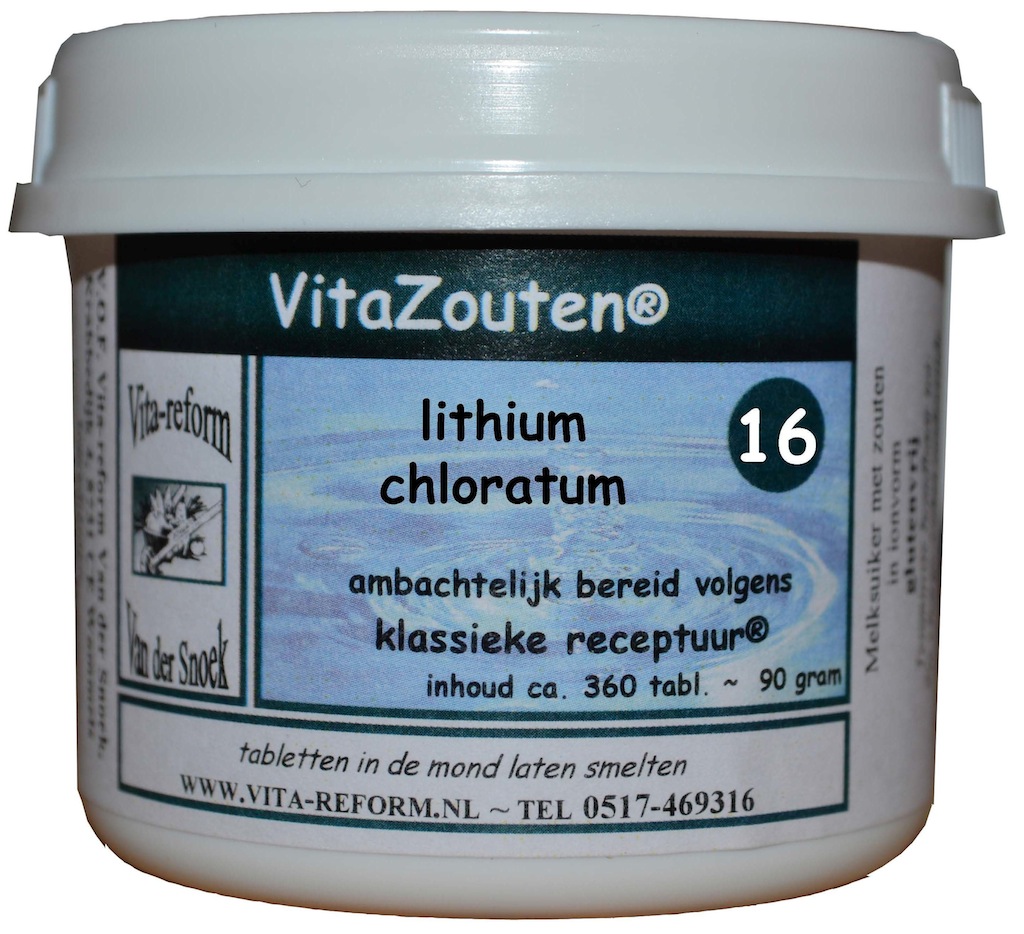 VitaZouten Nr. 16 Lithium Muriaticum 360st