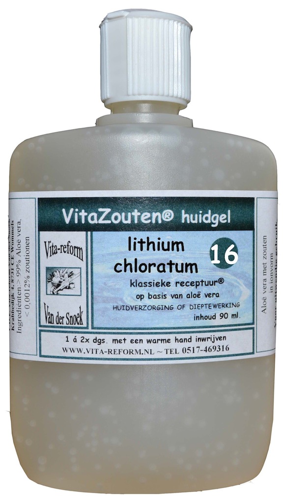 Vita Reform VitaZouten Huidgel Nr. 16 Lithium Muriaticum 90ml
