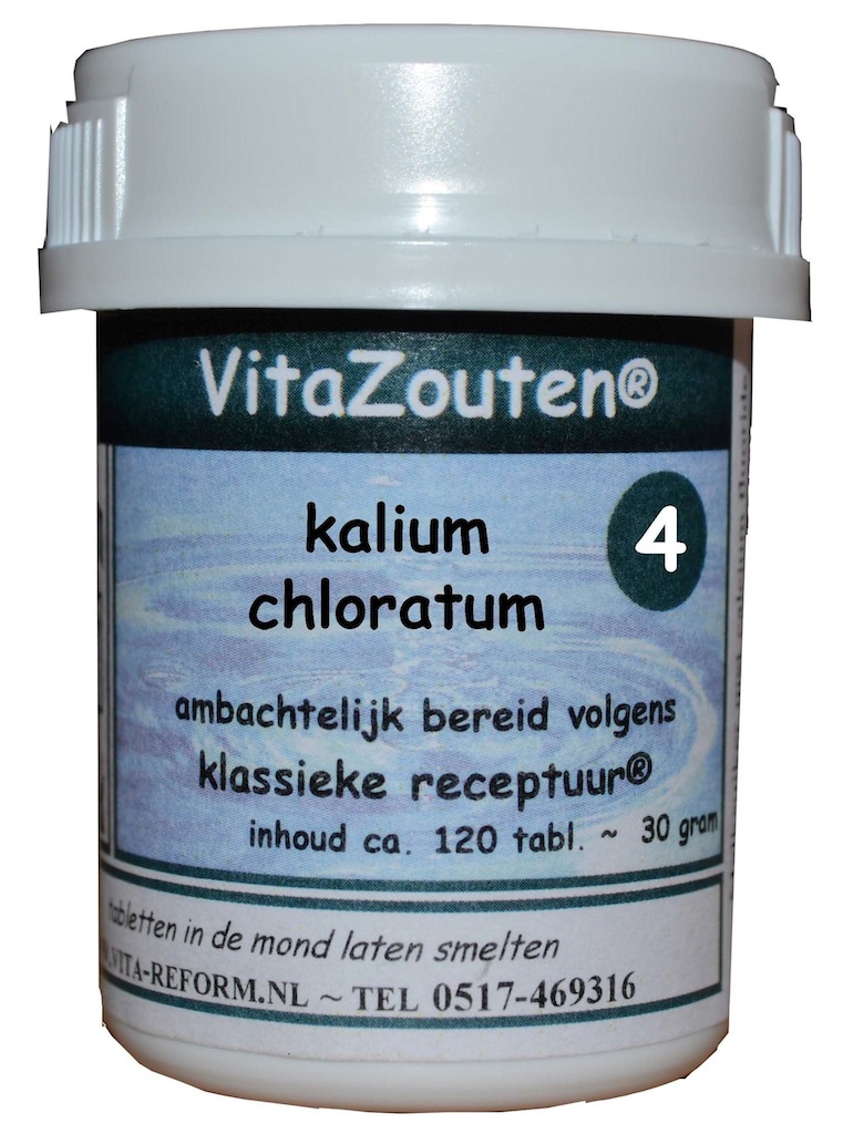 Vitazouten Nr. 4 Kalium Chloratum Muriaticum 120st