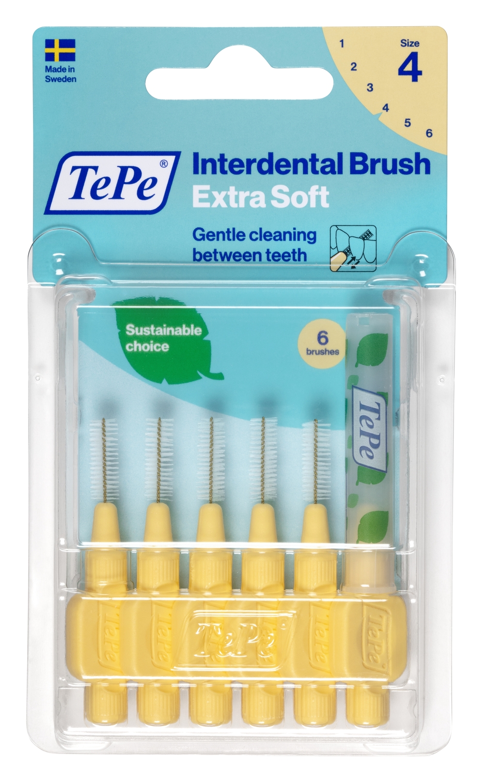 TePe Interdentale Rager Extra Soft Geel 0,7mm