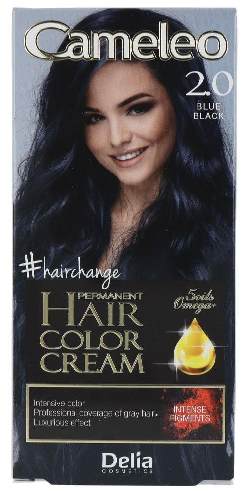 Cameleo Hair Color Cream 2.0 Blue Black