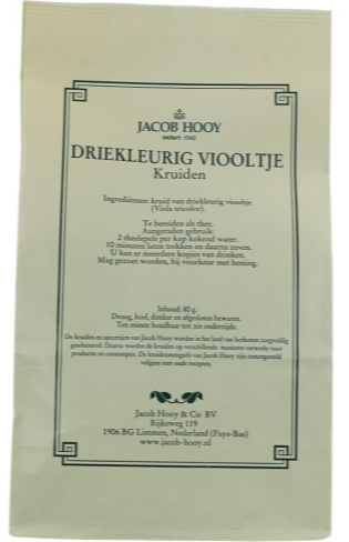 Jacob Hooy Driekleurig Viooltje Gesneden