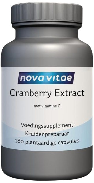 Nova Vitae Cranberry Extract Tabletten 180st