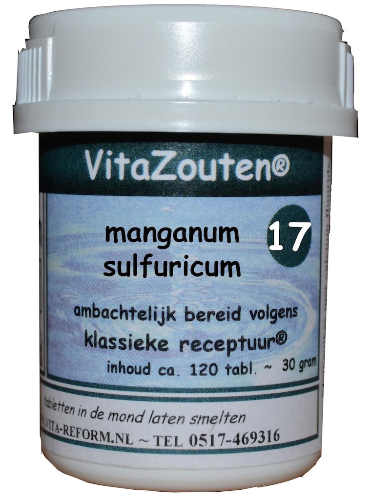Vitazouten Nr. 17 Manganum Sulfuricum 120st