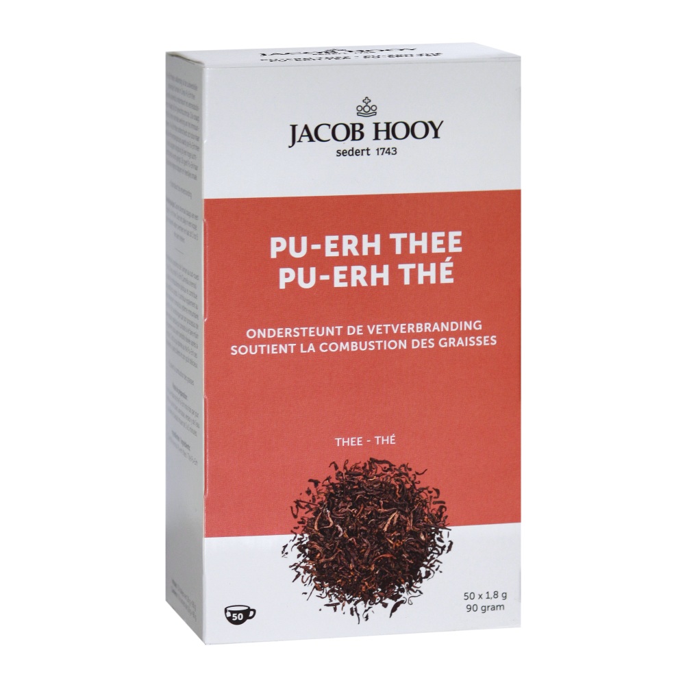 Jacob Hooy Pu Erh Theezakjes