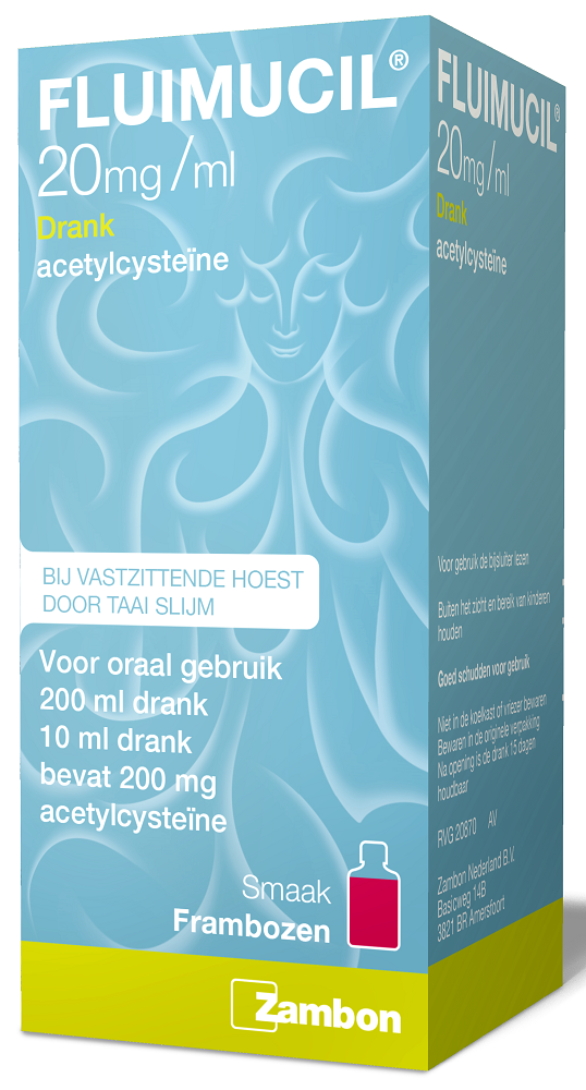 Fluimucil 20mg (2%) Drank