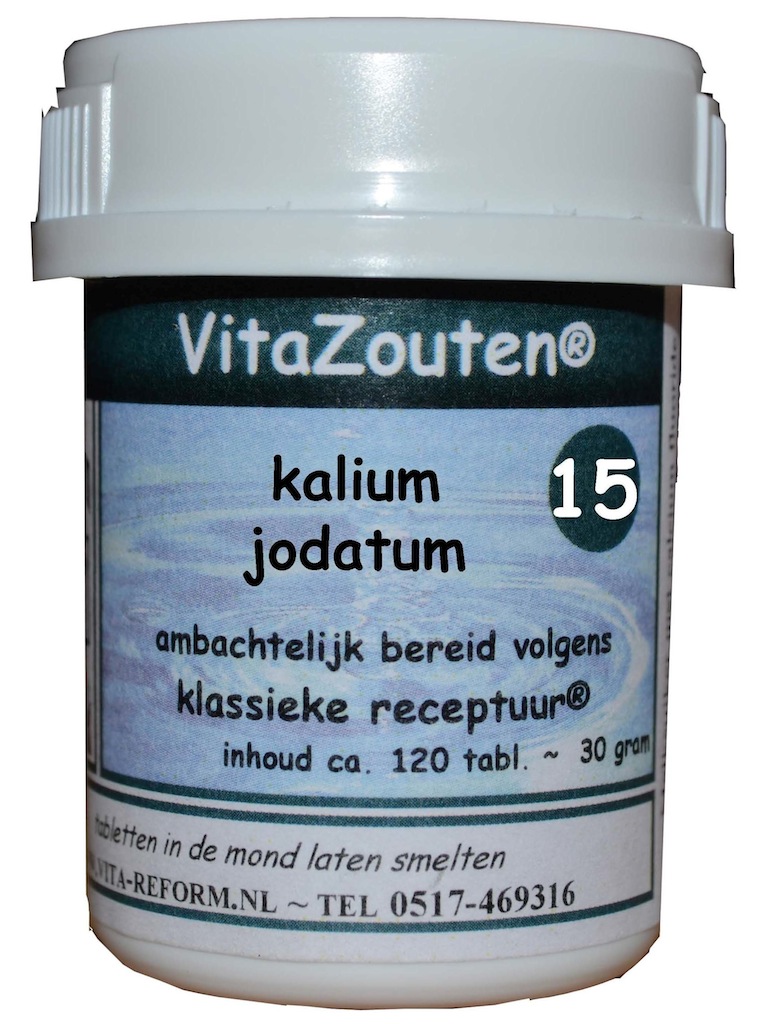 Vitazouten Nr. 15 Kalium Jodatum 120st