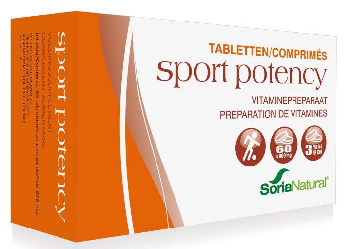 Soria Natural Sport Potency Tabletten