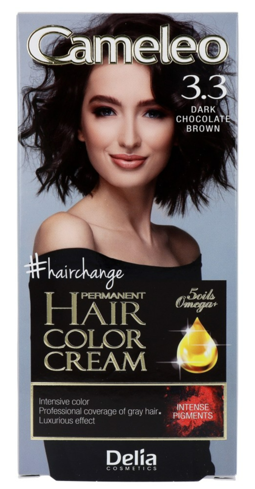 Cameleo Hair Color Cream 3.3 Dark Chocolat Brown