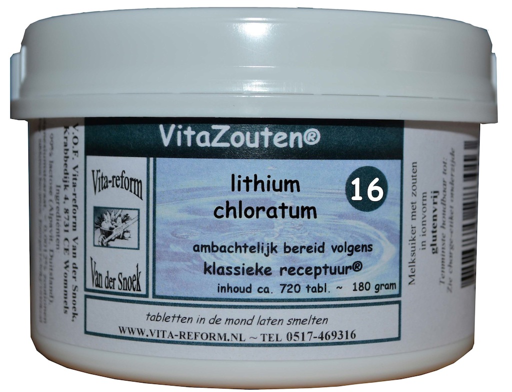 VitaZouten Nr. 16 Lithium Muriaticum 720st