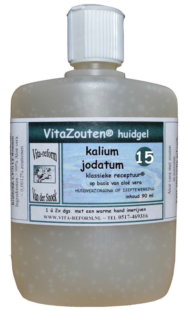 Vitazouten Huidgel Nr. 15 Kalium Jodatum 90ml