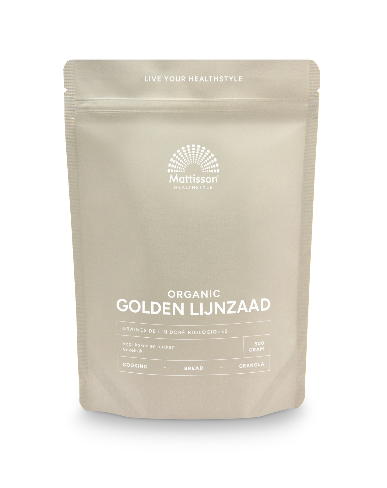 Mattisson HealthStyle Biologische Golden Lijnzaad