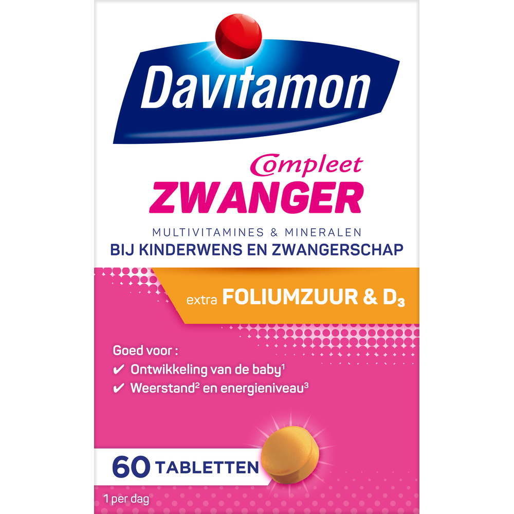 Davitamon Compleet Zwanger Tabletten
