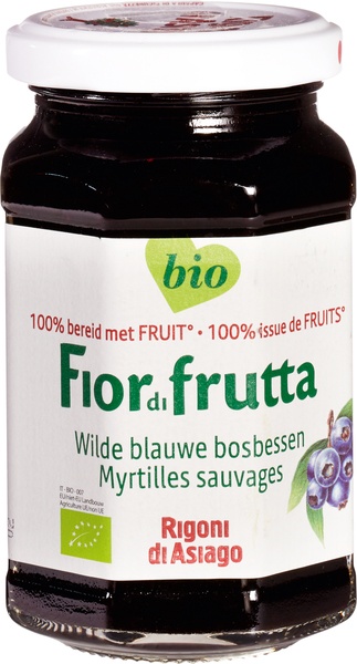 Fiordifrutta Jam Wilde Blauwe Bosbessen