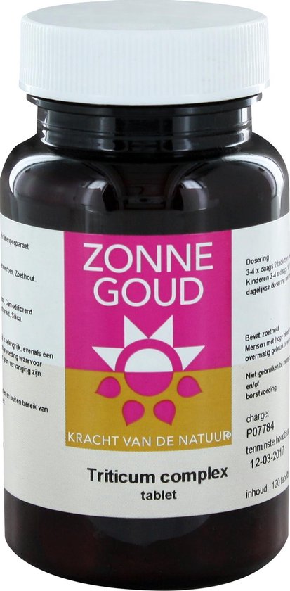 Zonnegoud Triticum Complex Tabletten