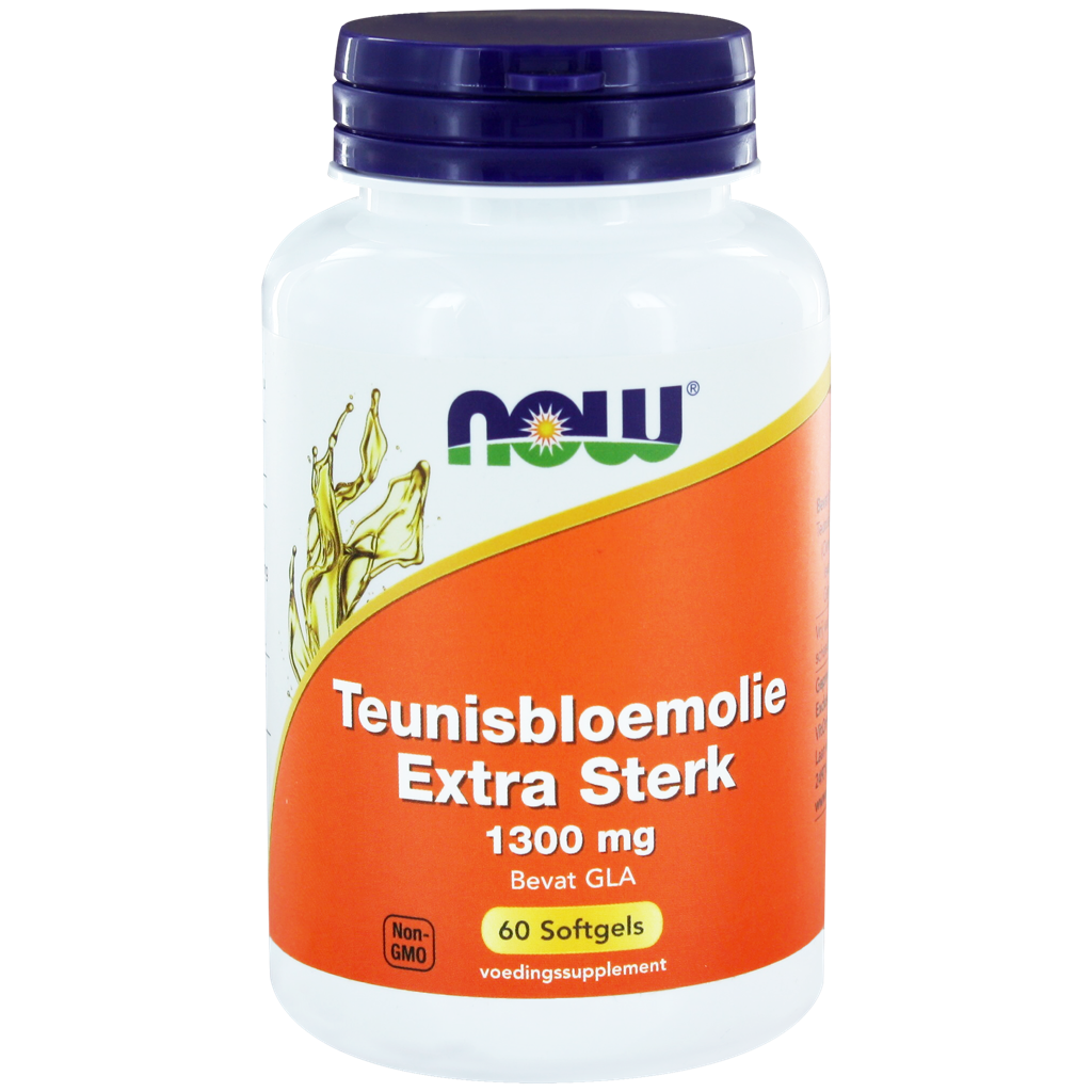 NOW Teunisbloemolie Extra Sterk Softgel 60st