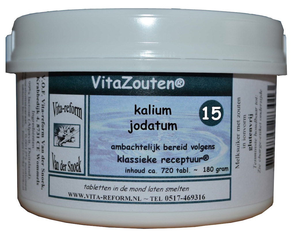 Vitazouten Nr. 15 Kalium Jodatum 720st